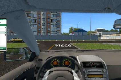 Вождение автомобиля по городу (City Car Driving)