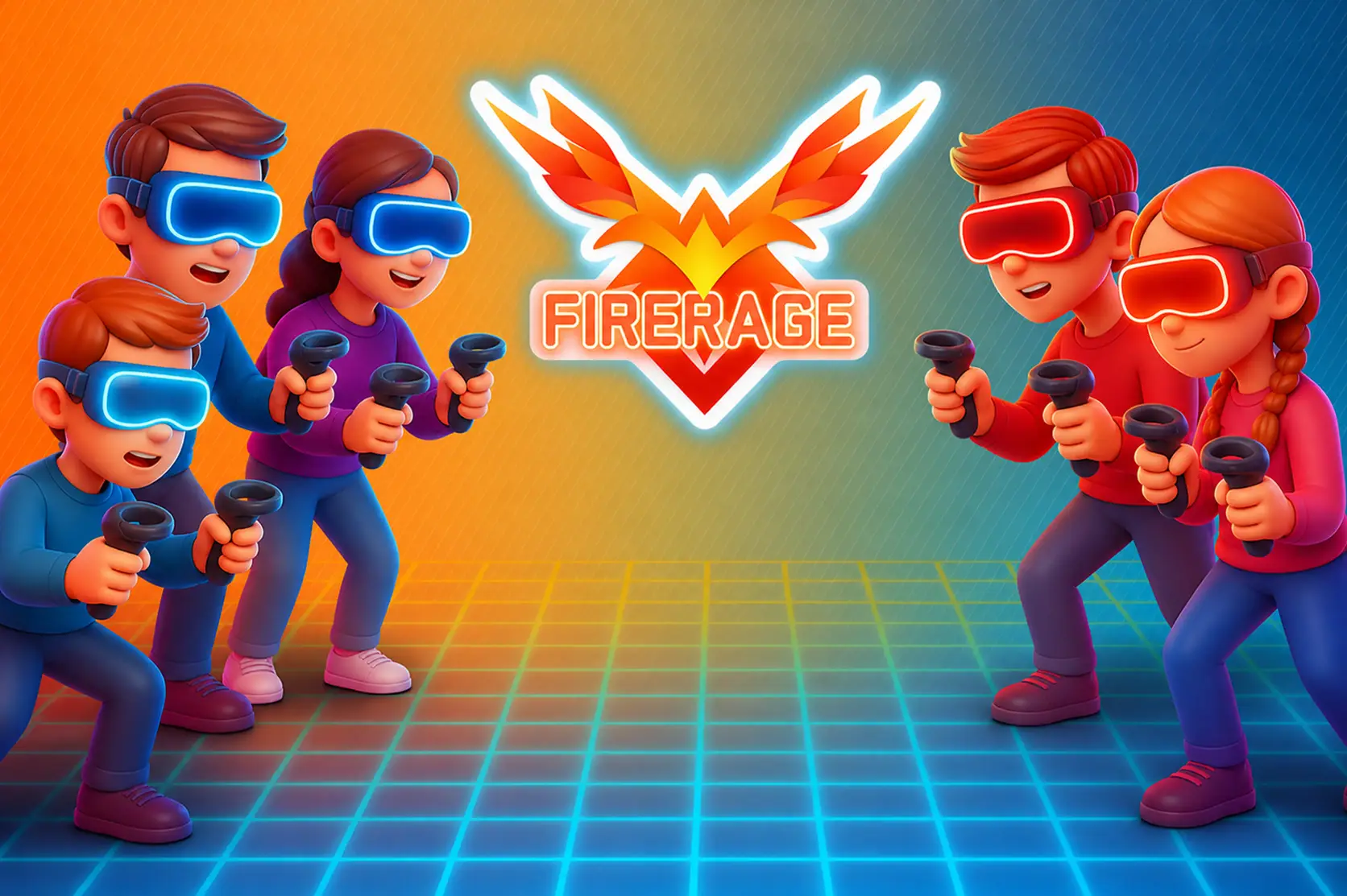 Командная игра «FIRE RAGE»